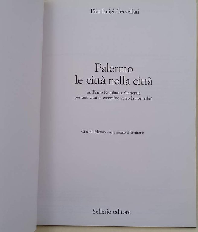 PALERMO LE CITTA' NELLE CITTA'(1995)