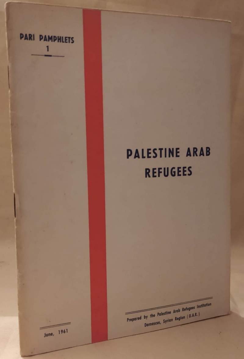 PALESTINE ARAB REFUGEES (1961)