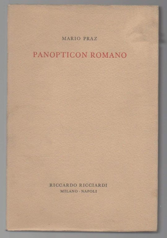 PANOPTICON ROMANO (1967) | Immagine Gallery 2