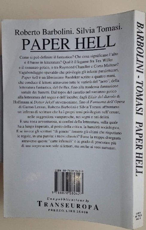 PAPERHELL CARTE INFERNALI(1991)