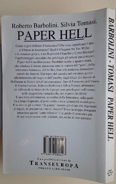 PAPERHELL CARTE INFERNALI(1991)