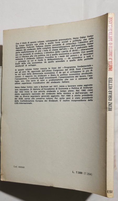 Parita' di diritti e lotta di classe