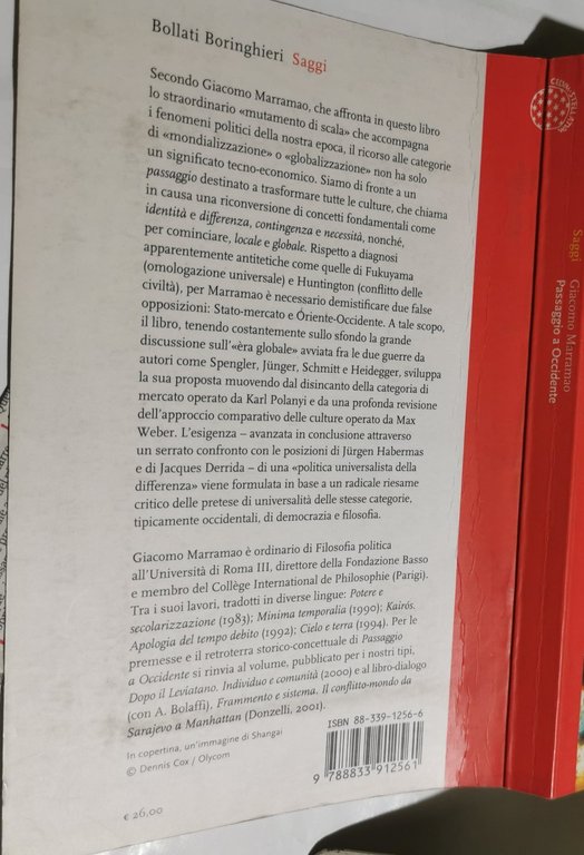 Passaggio ad occidente - Filosofia e globalizzazione