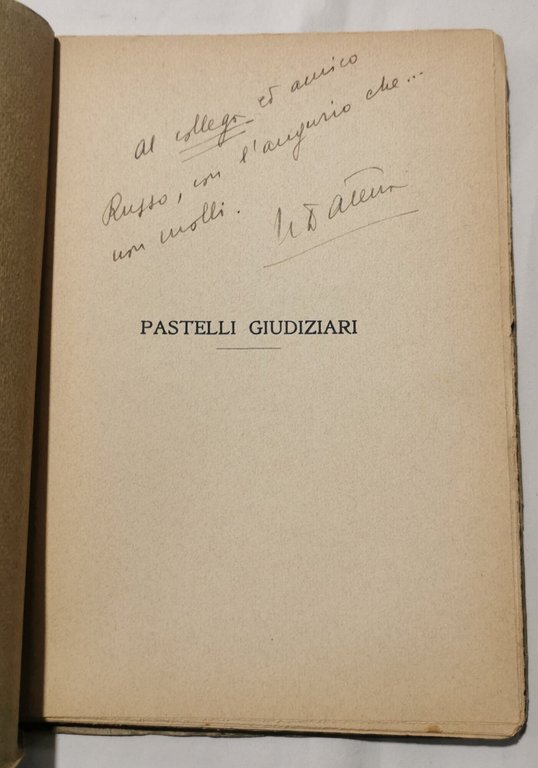 Pastelli giudiziari