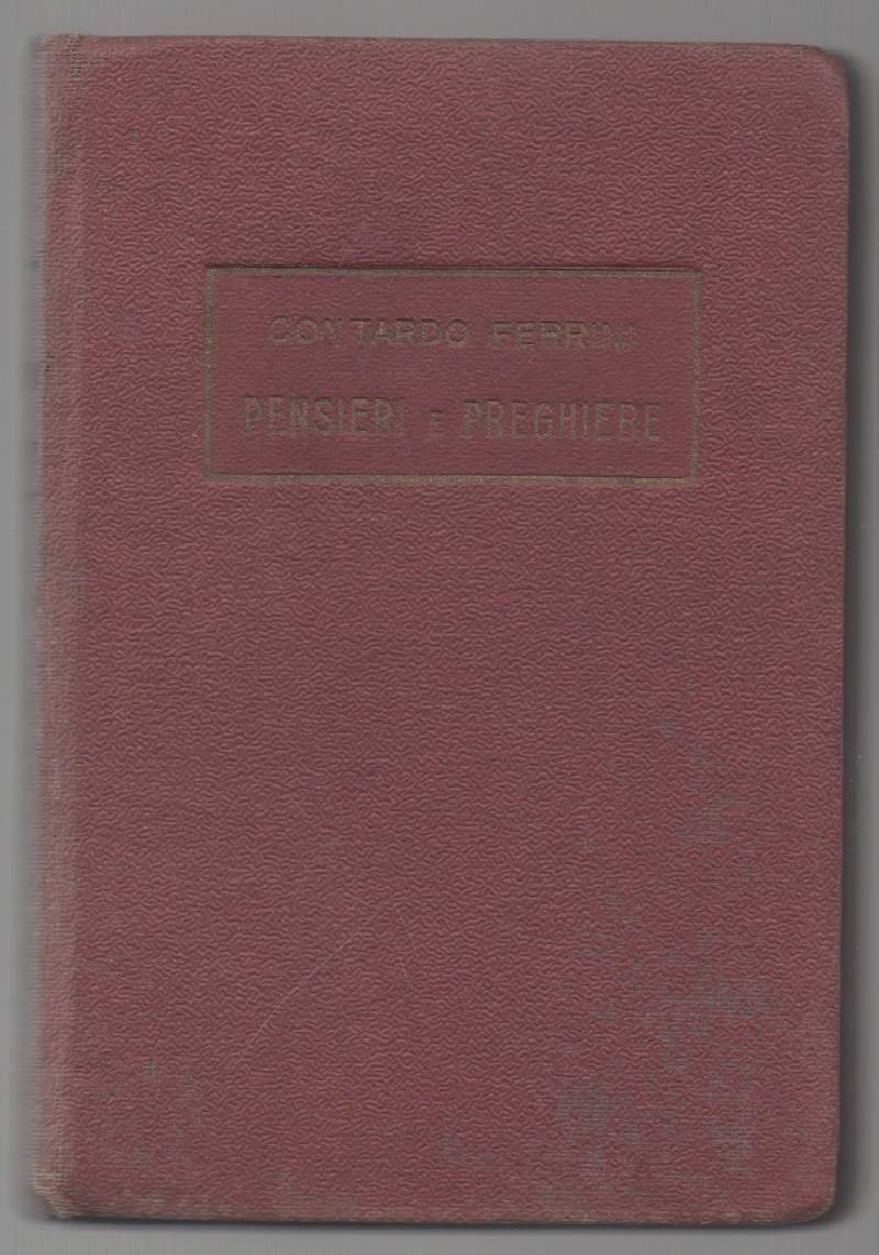 PENSIERI E PREGHIERE (1935) | Immagine principale
