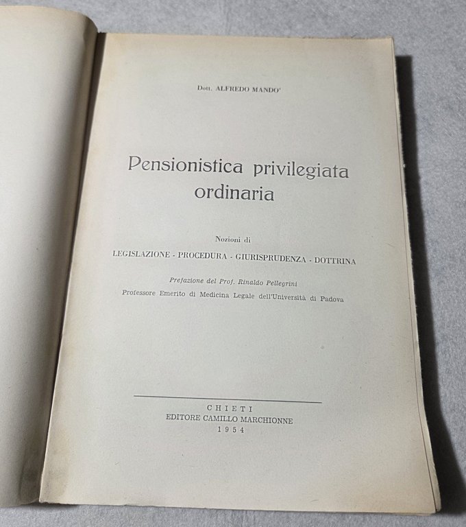 Pensionistica privilegiata ordinaria | Immagine Gallery 2