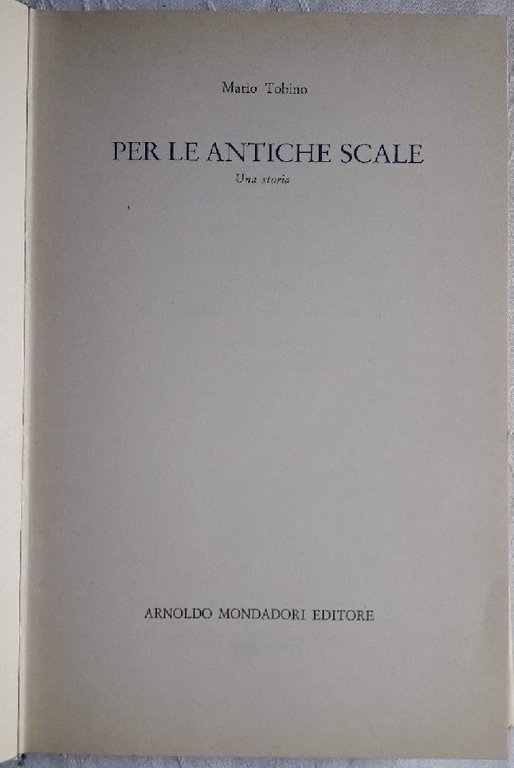 PER ANTICHE SCALE(1972)