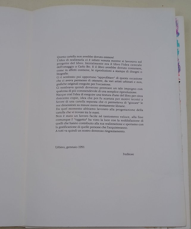 Per Carlo Bo-2 voll.