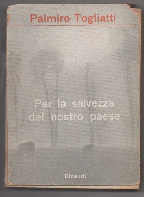 PER LA SALVEZZA DEL NOSTRO PAESE (1946)