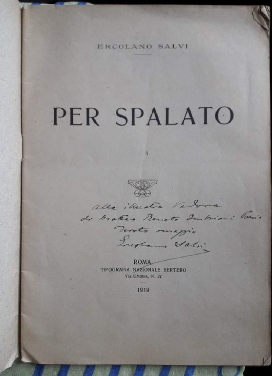 PER SPALATO(1919)