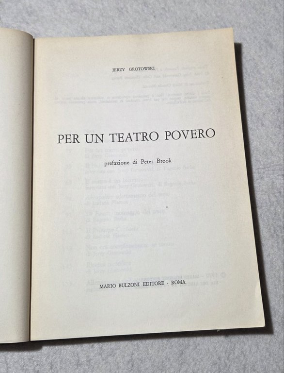 Per un teatro povero | Immagine Gallery 2