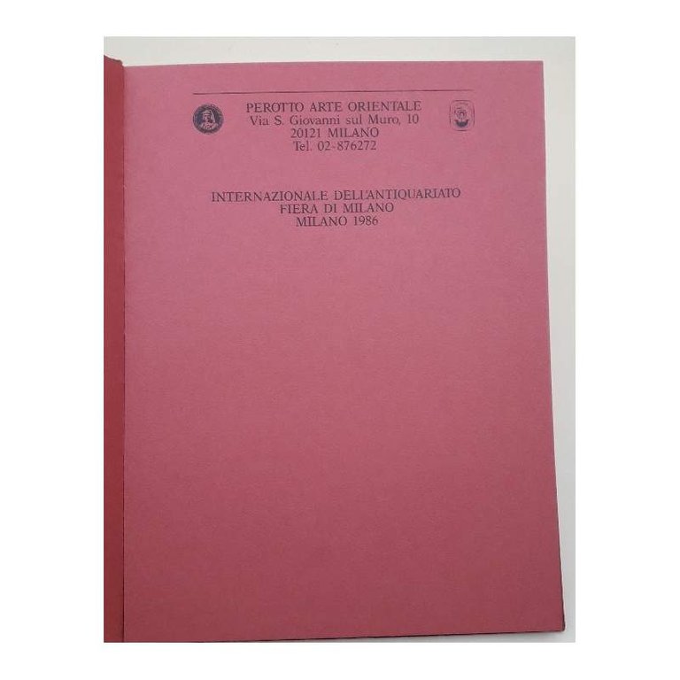 PEROTTO PORCELLANE CINESI ANTICHE(1986)