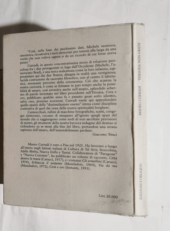 " Persona non grata "