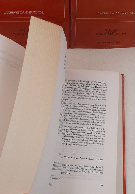 Philosophisch-Teologische schriften- lateinisch- deutsch- 3 voll.