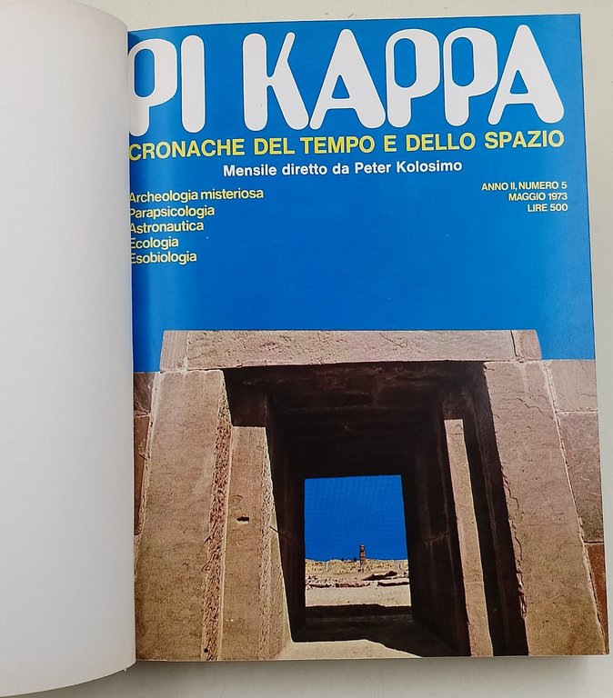 PI Kappa- cronache del tempo e dello spazio-maggio 1973-ottobre 1973