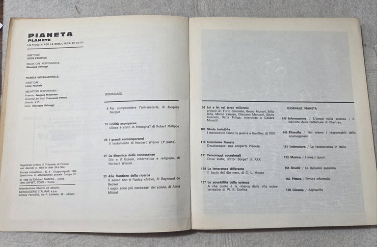 Pianeta - rivista bimestrale - n'8 | Immagine Gallery 2