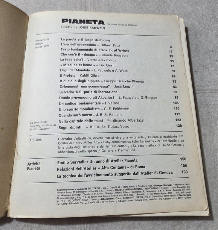 Pianeta - rivista bimestrale n' 33 | Immagine Gallery 2