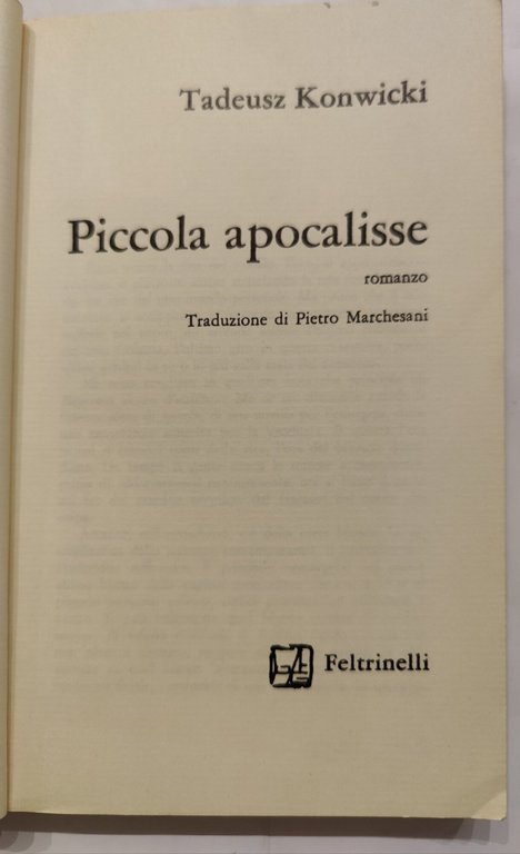 Piccola apocalisse