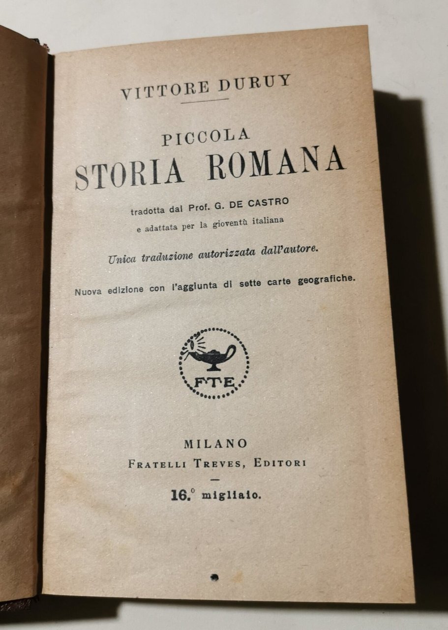 Piccola storia romana
