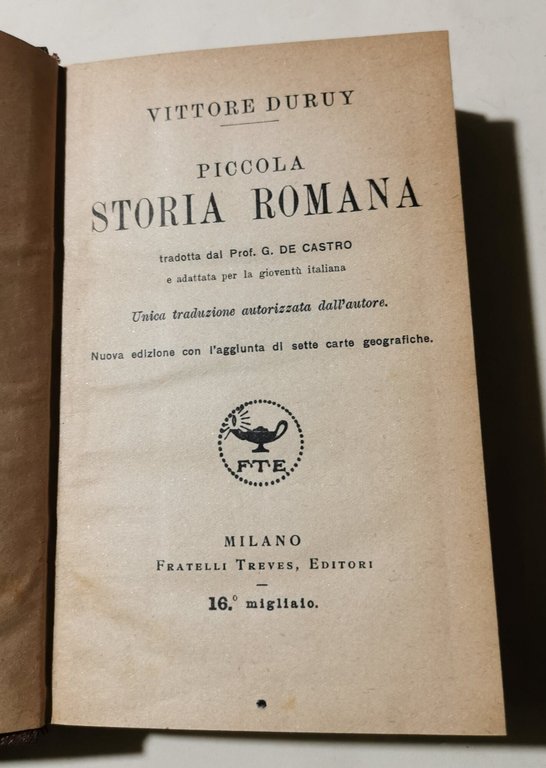 Piccola storia romana