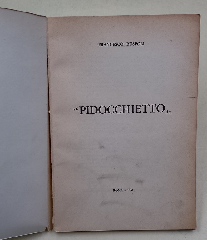 Pidocchietto