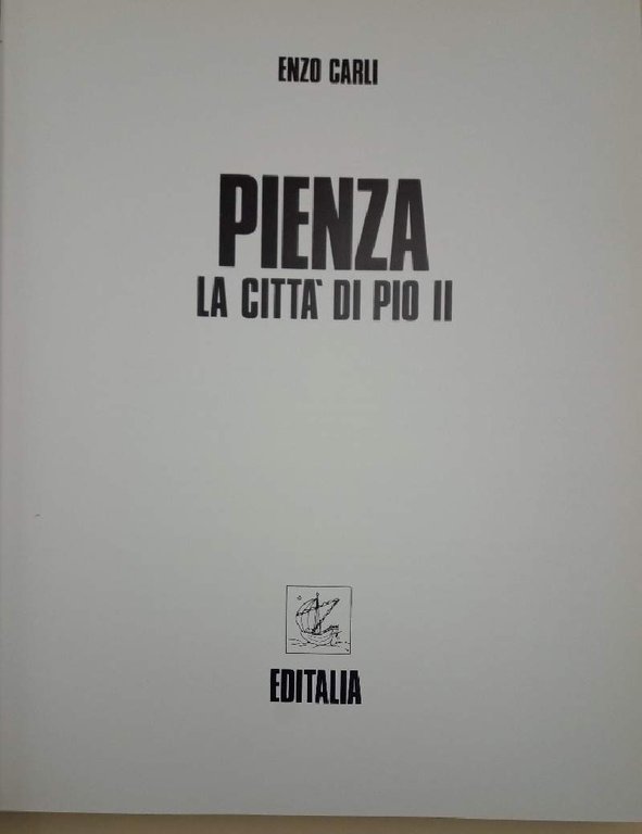PIENZA -LA CITTA' DI PIO II( 1993)