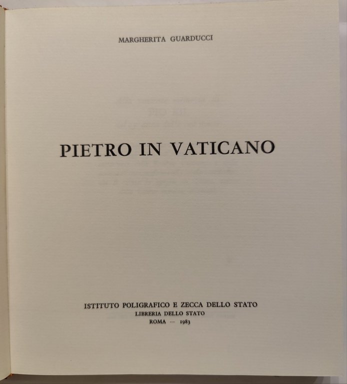 Pietro in Vaticano