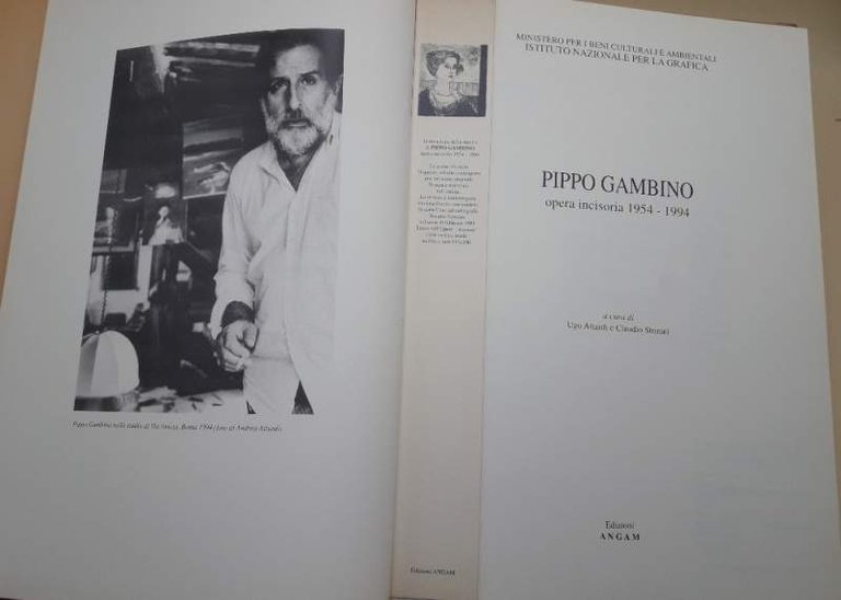 PIPPO GAMBINO- OPERA INCISORIA 1954-1994( 1995)