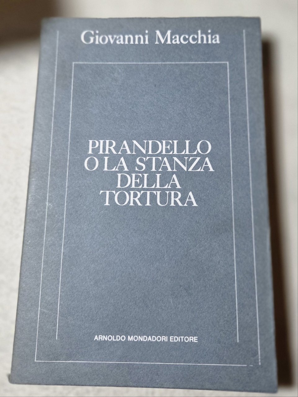 Pirandello o la stanza della tortura | Immagine principale