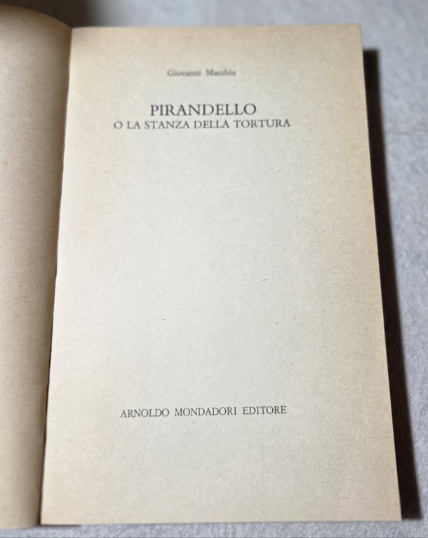 Pirandello o la stanza della tortura | Immagine Gallery 2