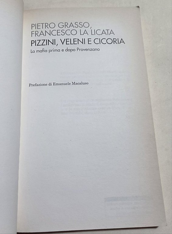 Pizzini, veleni e cicoria. La mafia prima e dopo Provenzano