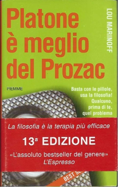 PLATONE E MEGLIO DEL PROZAC