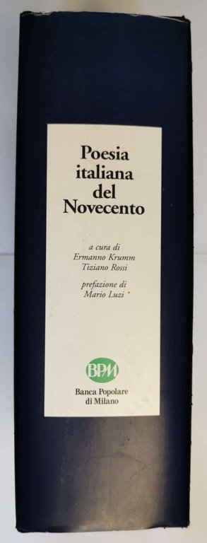 Poesia italiana del novecento