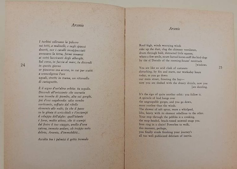 POESIE DI MONTALE(1960)