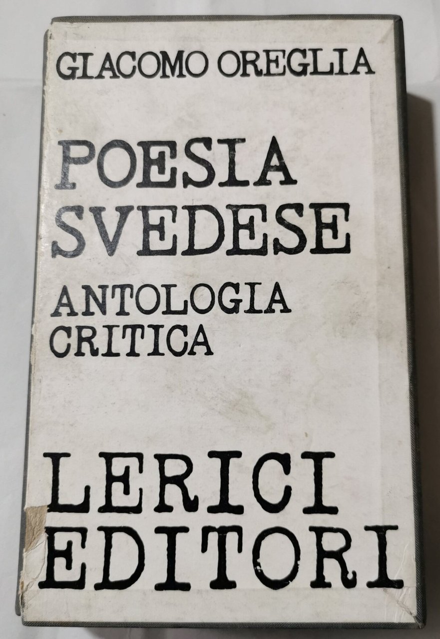 Poesie svedesi - Antologia critica