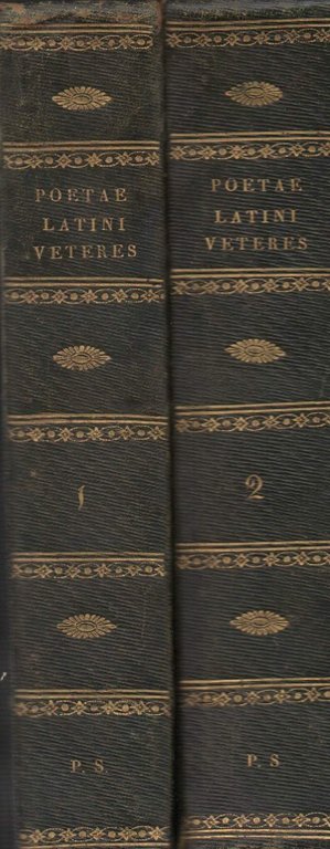 POETAE LATINI VETERES AD FIDEM OPTIMARUM EDITIONUM (1829)