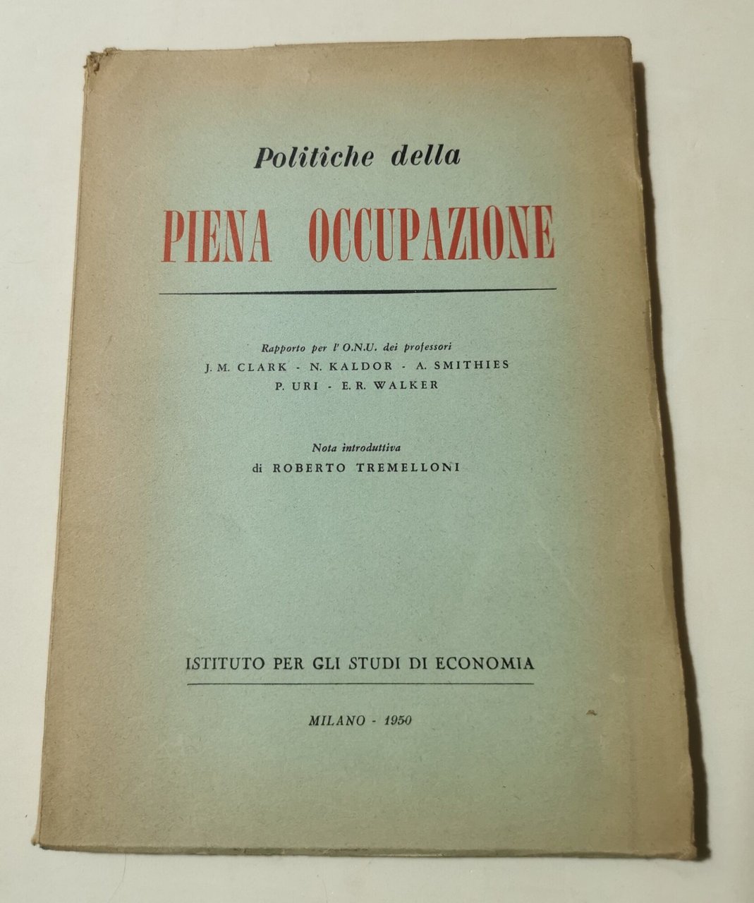 Politiche della piena occupazione | Immagine principale