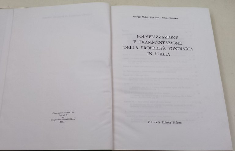 Polverizzazione e frammentazione della proprieta' fondiaria in Italia | Immagine Gallery 3