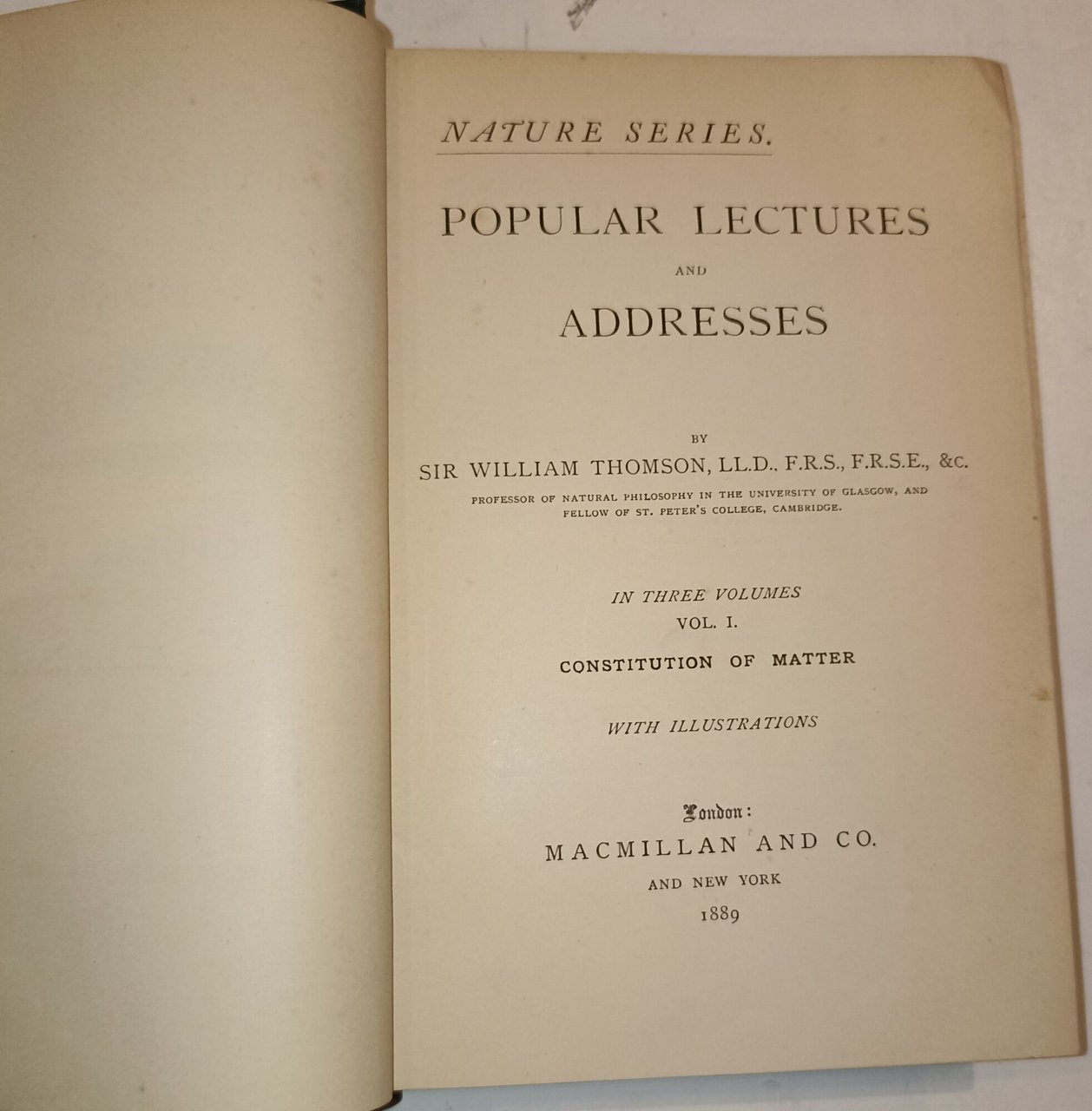 Popular lectures and addresses | Immagine principale