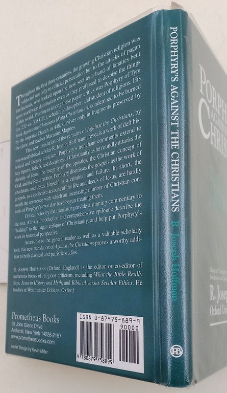 Porphyry's against Christians-The literary remains