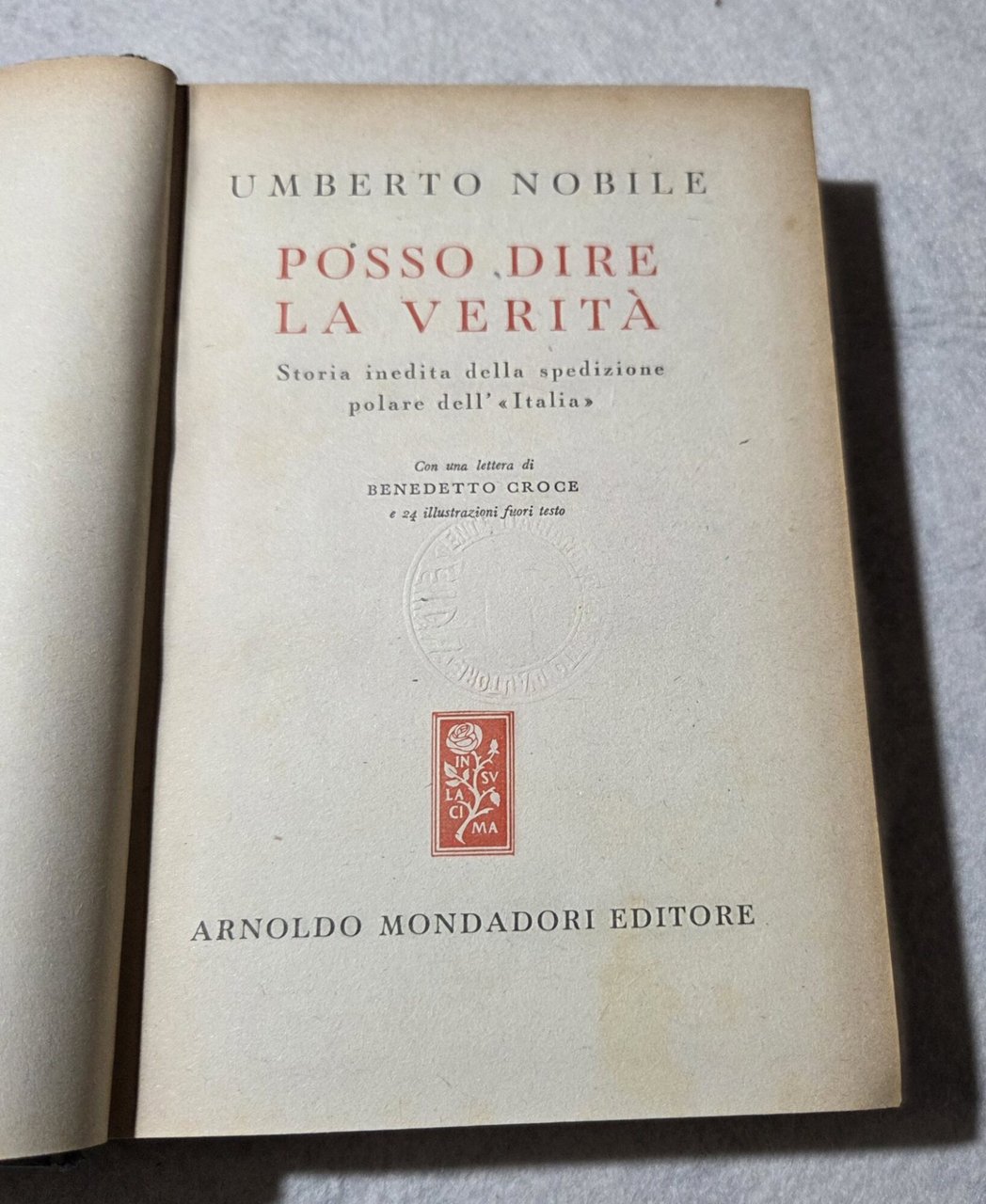 Posso dire la verita' - Storia inedita della spedizione polare … | Immagine principale