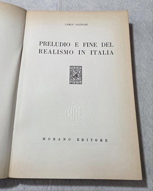 Preludio e fine del realismo in Italia | Immagine Gallery 2