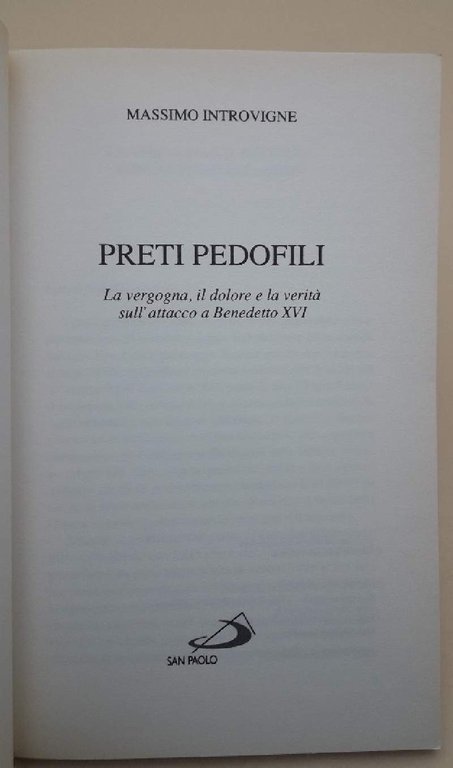 PRETI PEDOFILI(2010)