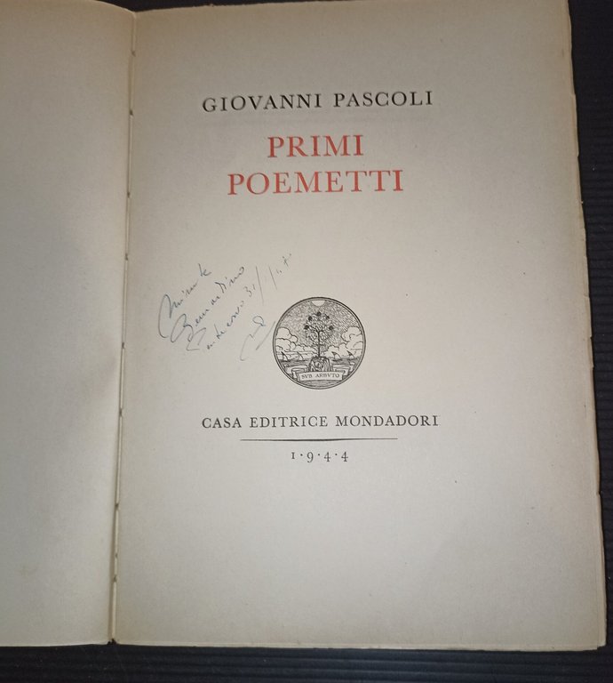 Primi poemetti