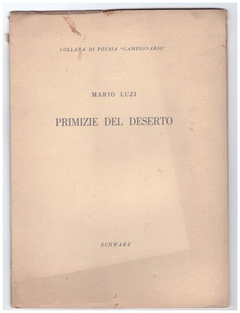 PRIMIZIE DEL DESERTO | Immagine principale