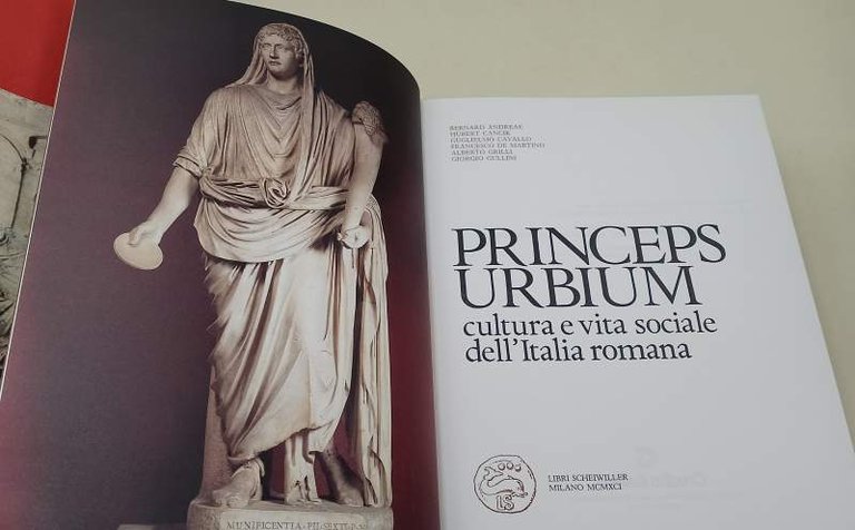 PRINCEPS URBIUM-CULTURA E VITA SOCIALE DELL'ITALIA ROMANA(1991)