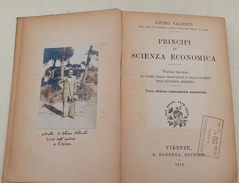 PRINCIPI DI SCIENZA ECONOMICA-VOL II- LE FORME DELLA PRODUZIONE E …