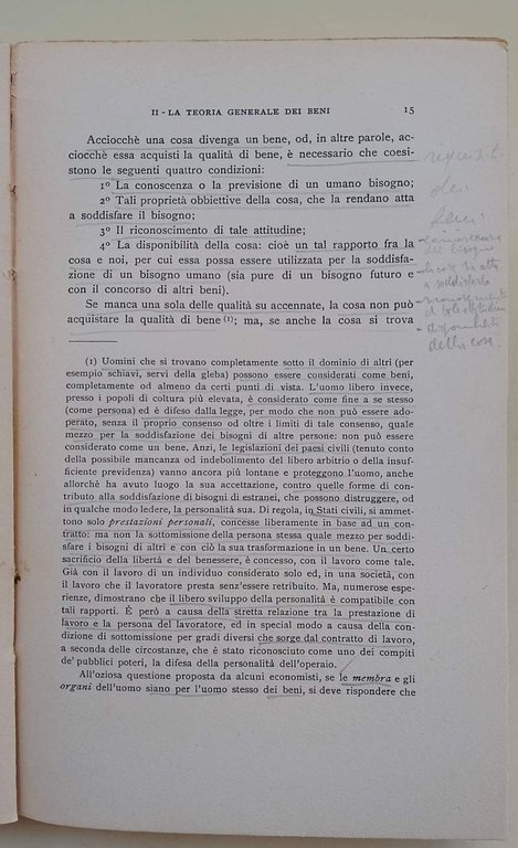 PRINCIPI FONDAMENTALI DI ECONOMIA POLITICA( 1925)