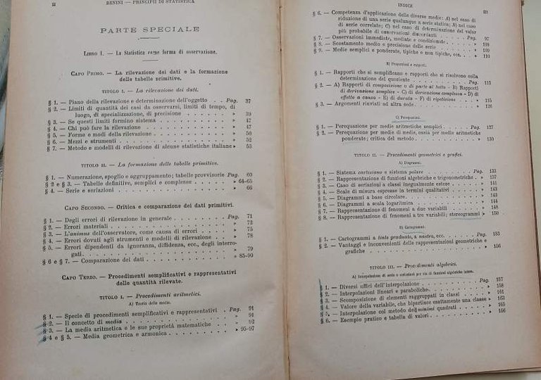 PRINCIPII DI STATISTICA METODOLOGICA( 1924)