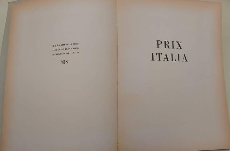 PRIX ITALIA 1950(1951)